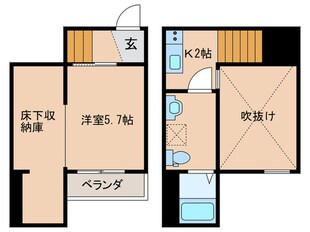 IRIS Gardenの物件間取画像